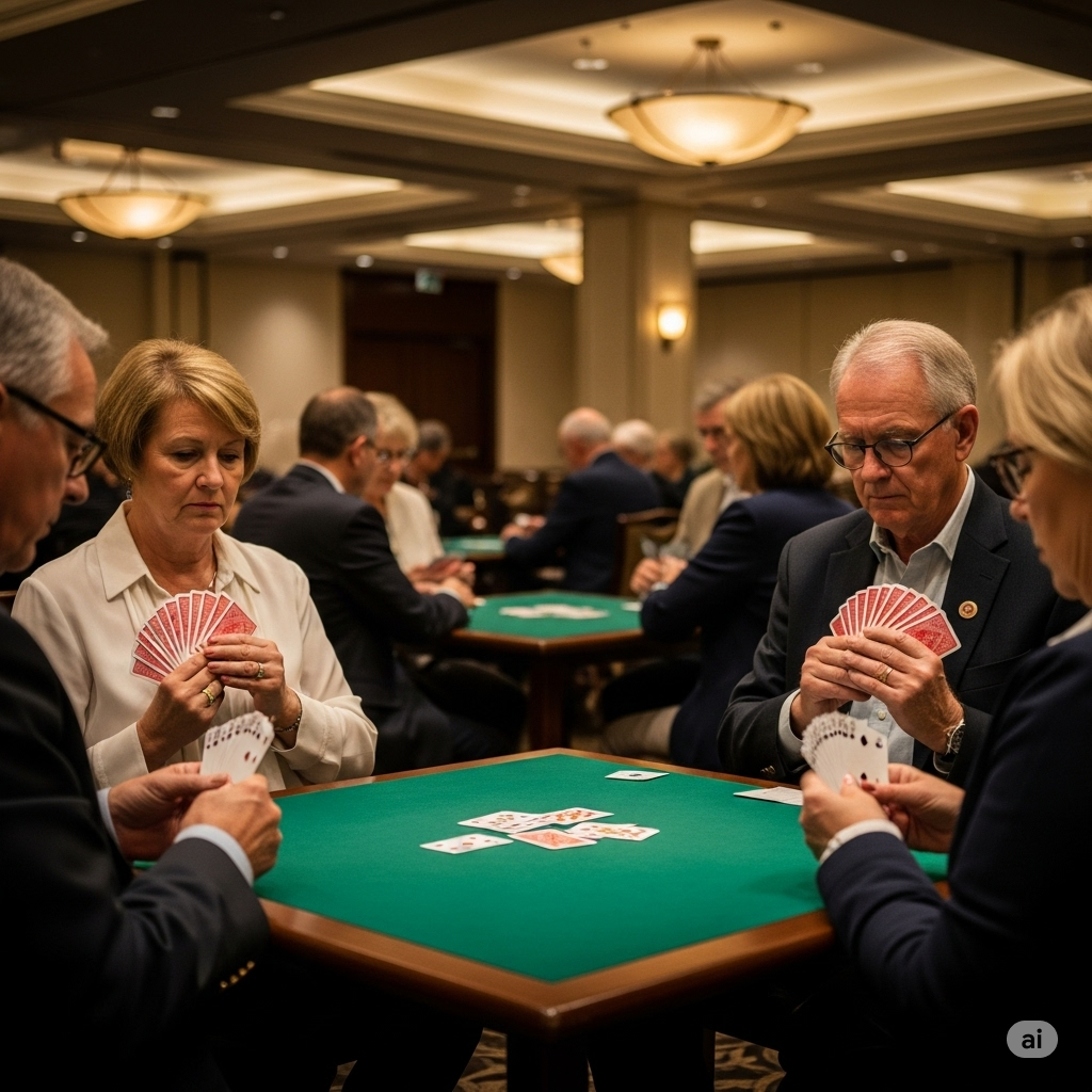 Bridge tournament background