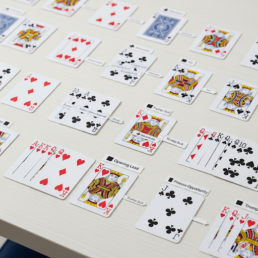 Bridge cards for learning