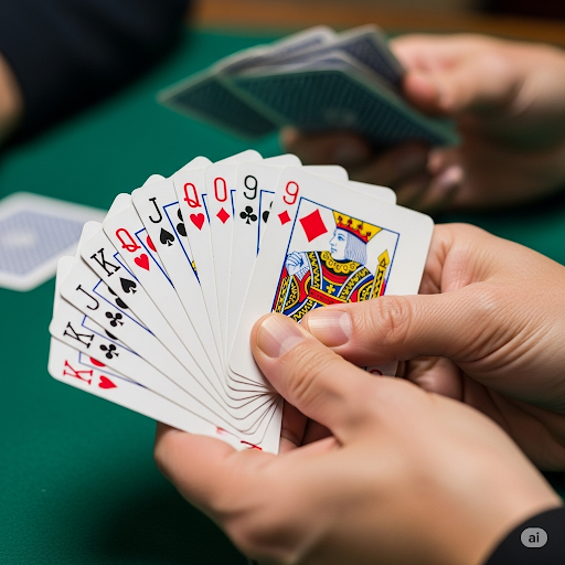 Bridge tournament cards og pokal